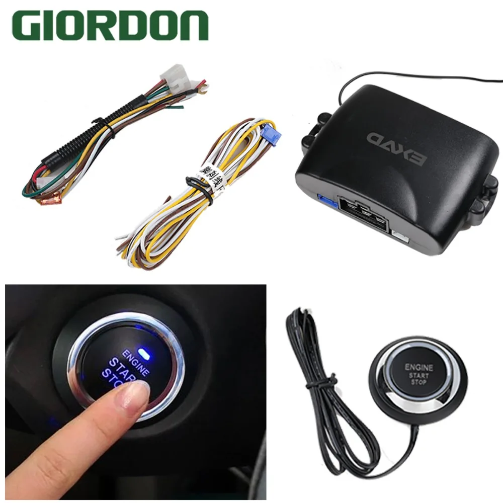Автомобильный аварийный двигатель Starline кнопка Пуск стоп RFID замок переключатель