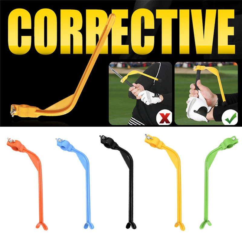 

1pcs Golf Swing Trainer Beginner Practical Practicing Guide Gesture Alignment Training Aid Aids Correct Swing Trainer