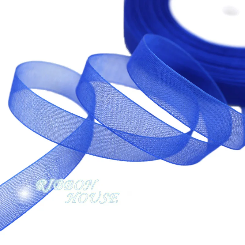 Luxurious Organza Ribbon for Gift Wrapping and Decorative Crafting - 50 Yards per Roll