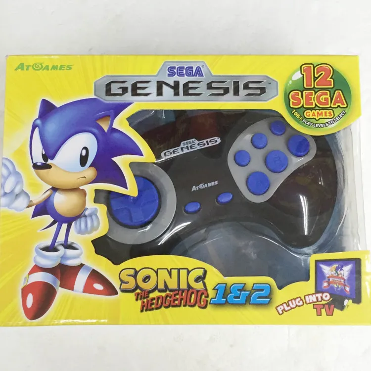 

New Hot Childhood Classic Game 16 bit sega gamepad controller games console bulit in with games Portable Handheld Game Console
