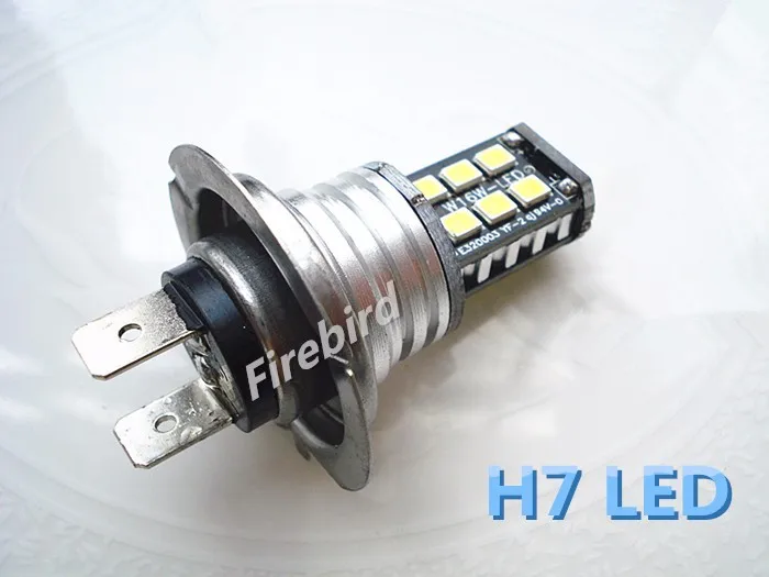 2 x H7 7,5 Вт 2835SMD белый светодио дный Туман свет лампы для DC12V Автомобиль Мотоцикл велосипед