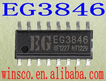

100PCS/LOT EG3846 100% NEW Push pull PWM current mode switch power supply driver chip Fully compatible with SG3846 UC3846