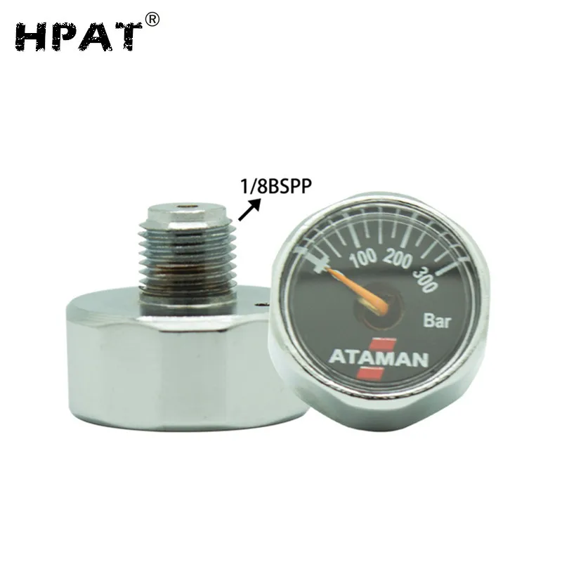 ATAMAN 300 Bar Paintball Micro Pressure Gauge-5