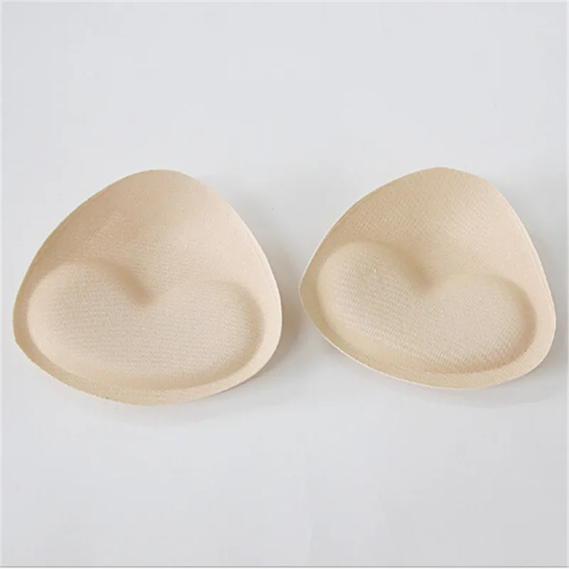 

2 Pcs 1pair Silicone Gel Push Up Bra Pad Insert Enhancer Removeable Bra Padding Inserts Cups for Swimsuit Bikini Padding