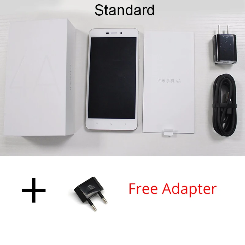 Глобальный Встроенная память оригинальный Xiaomi Redmi 4A 4 смартфон 2 Гб Оперативная 16