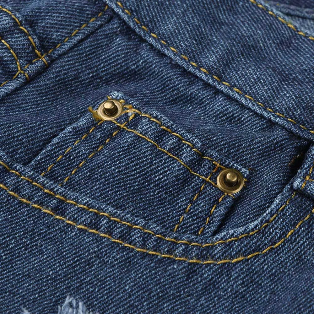 Женские джинсовые шорты с молнией сзади, мягкие и удобные штаны, широкие брюки с кисточками, джинсы L50/0130