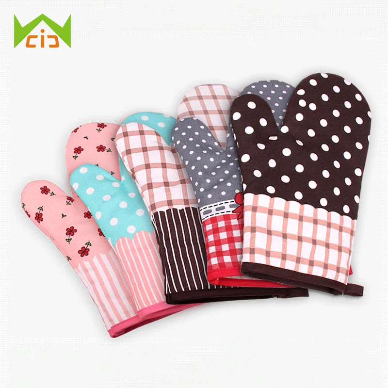 WCIC 1PC Cooking Glove Microwave Oven Mitt Insulated Non slip Glove