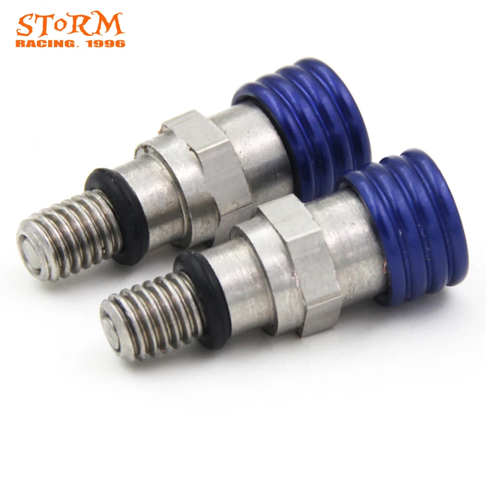M5 * 0 8 мм Алюминиевый винт для воздушного клапана мотоцикла Yamaha YZ85 YZ125 YZ250 YZ250F YZF250