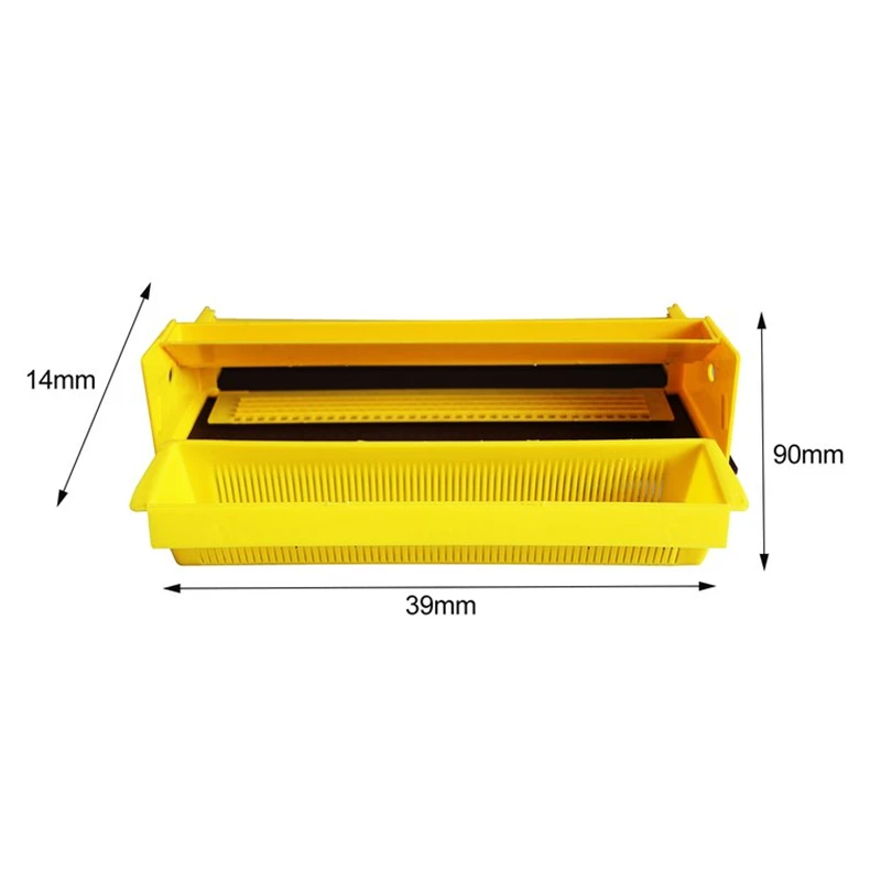 Beekeeping-Plastic-Pollen-Trap-Yellow-with-Removable-Ventilated-Pollen-Tray-Pollen-Collector-Beekeeper-Supplies-Tools (4)