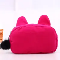 Мультфильм кавайный чехол для карандаша милый кот плюшевые большой ёмкость Карандаш сумка для обувь девочек Дети школьные канцелярские товары канцелярские