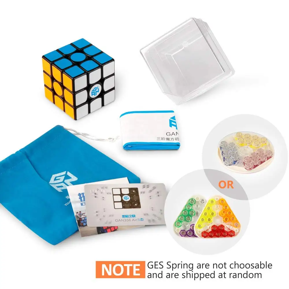 Brinquedos para a Competição D-fantix Cubo Magnético Gan356 3x3x3 Gans Velocidade 3x3 Quebra-cabeça Profissional Gan 356 ar sm 4 Cheap Cubos mágicos