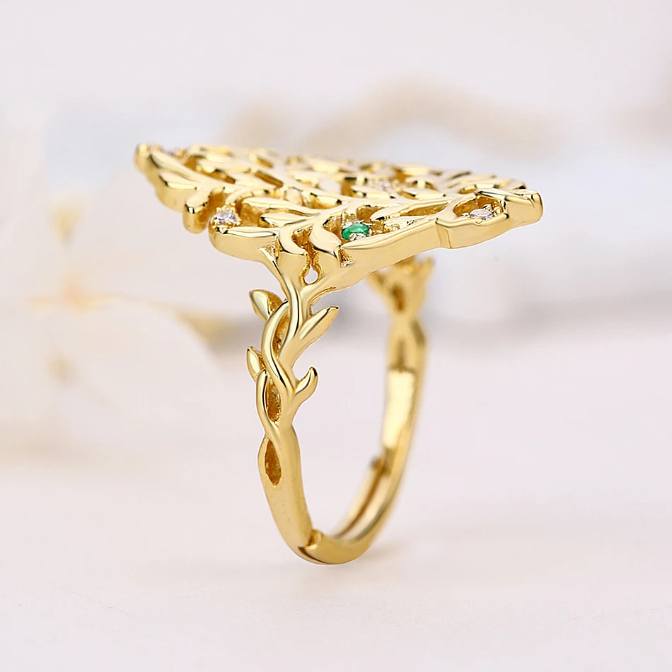 ALLNOEL твердое 925 пробы Серебряное кольцо с натуральным изумрудом женское натуральное Изумрудное Золотое кольцо для помолвки ювелирное изделие