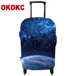 OKOKC Moon эластичный толстый багажный Защитный чехол для 18-32 дюймов тележка чемодан защита пылезащитный чехол, дорожные аксессуары