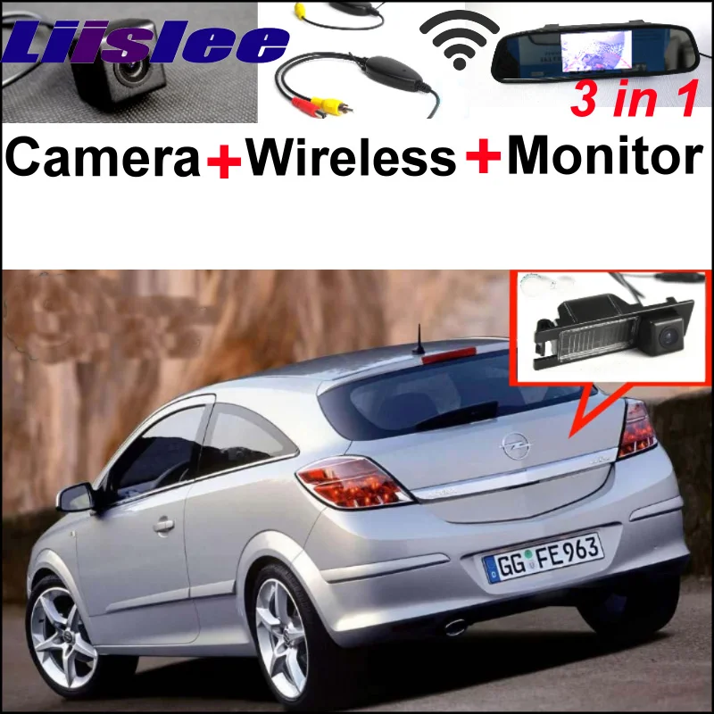 

3in1 Special WiFi Camera + Wireless Receiver + Mirror Monitor Parking System For Opel Astra Corsa Meriva Tigra Vectra Zafira
