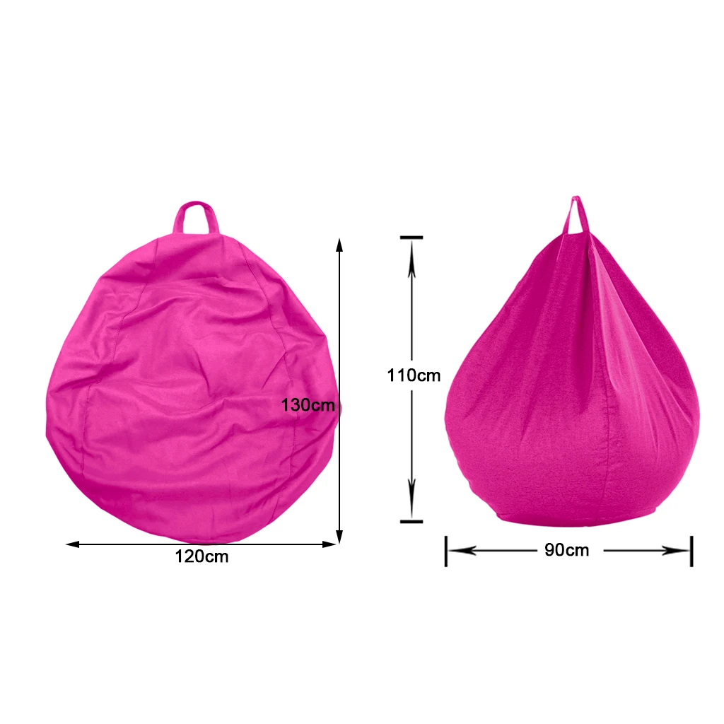Best Extra Large 90*110cm Bean Bag Chair Covers Replacement Comfy Beanbag without Filling