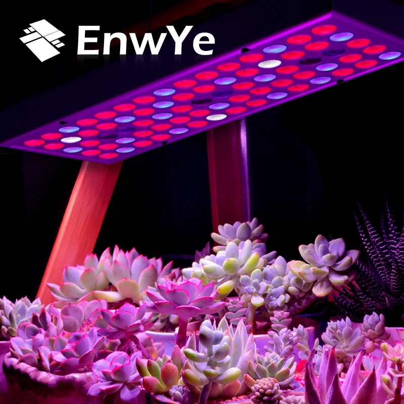 EnwYe лампа для роста растений 25 Вт 45 Вт 85-265 в светодиодный светильник для роста 50 Вт 100 Вт 220 в полный спектр для внутреннего теплицы