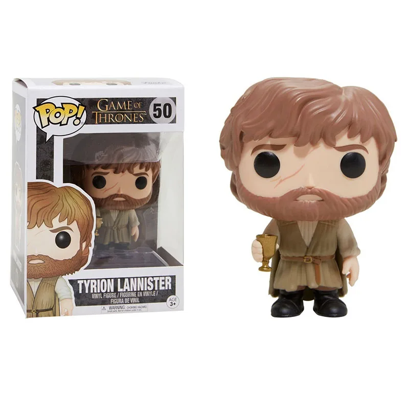

Funko Pop Game of Thrones TYRION LANNISTER #50 Vinyl Figure Toys Game of Thrones LANNISTER Action Figure Dolls Toy Gift for Kids