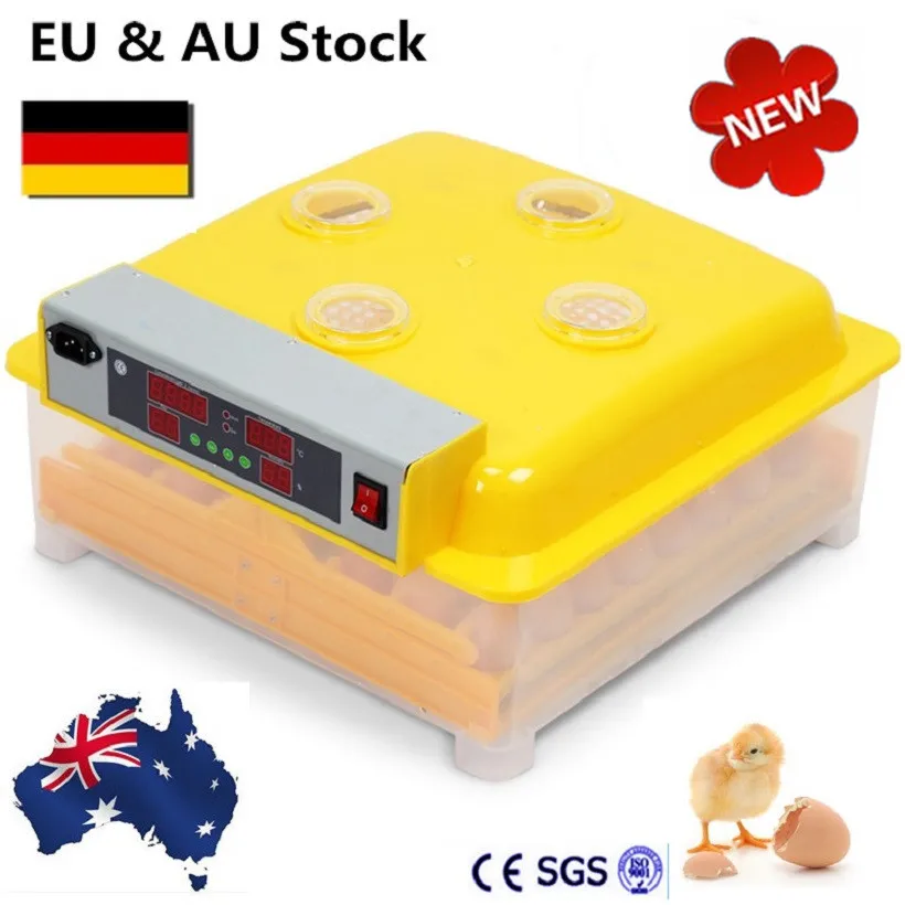 

EU & AU Fast Local Shipment! Large Capacity Eggs Incubator Kit For Hatching 48 Eggs Chicken CE Approved ZZ-48