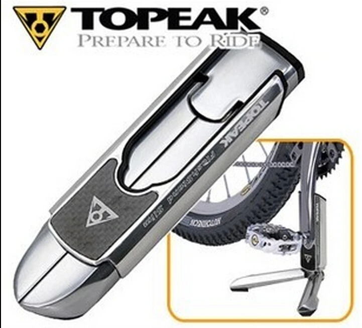 Topeak FlashStand тонкий TW011 складной без повреждений алюминиевый дорожный велосипед велосипедный Стенд Ремонт и дисплей легкий карманный размер