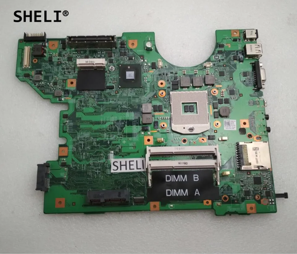 

SHELI For DELL E5510 Motherboard 48.4EQ05.011 CN-0GY40F 0GY40F GY40F