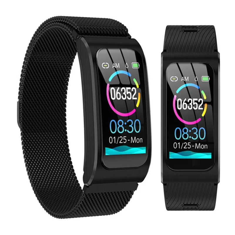 

AK12 Smart Wear Color Screen Women's Health Sports Bracelet Ip67 Waterproof Smart Bracelet TPU Strap Multi-function Bracelet