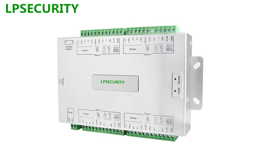 

LPSECURITY 4 DOOR IP-based Door Access Control Panel TCP/IP Communication Advanced Access IC104 SEBURY