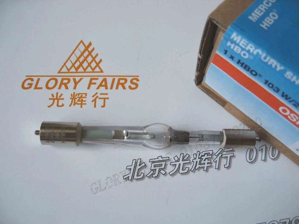 

OSRAM HBO 103W/2,Mercury short arc HBO 100W 103W lamp,NAED Code 69182-1,Fluorescence microscope polymerization,HBO103W/2 bulb