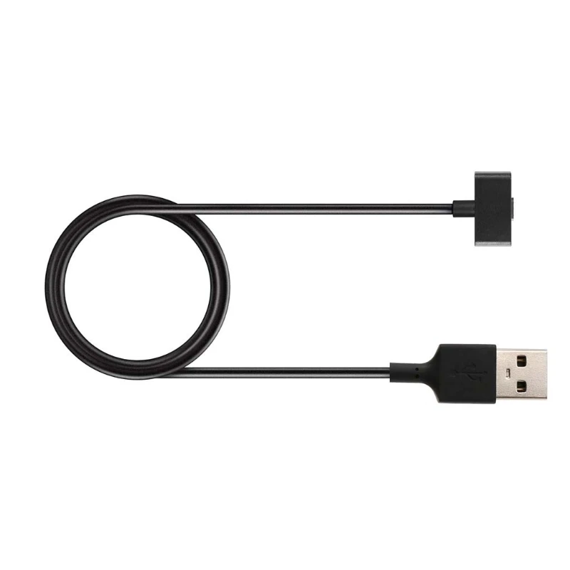 

Black Magnetic USB Charging Cable Cord Charger for Ionic Smart Watch 95cm
