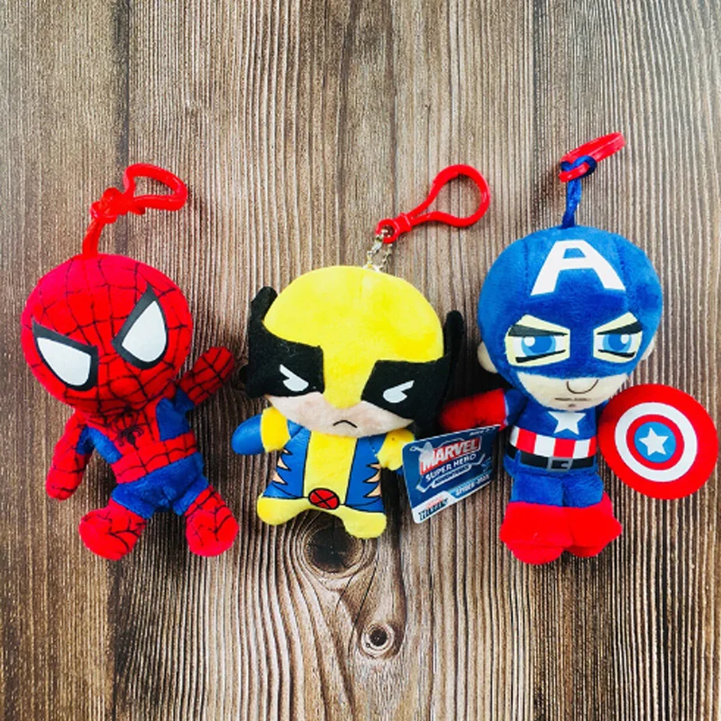 Marvel Мстители 4 эндигра Капитан Америка Железный человек Человек-паук Тор плюшевые игрушки мягкие куклы подарок на день рождения игрушки