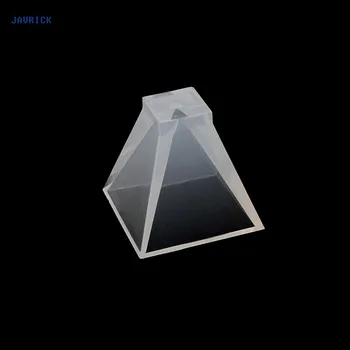 

JAVRICK Crystal Jewelry Mold Pendant Pyramid Silicone Ornaments Resin Hand Making Tool