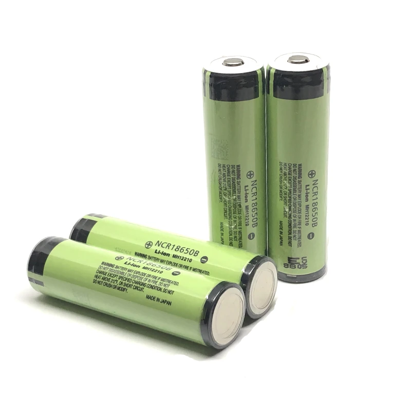 Новая Оригинальная защищенная батарея 4 шт./лот для Panasonic 18650 NCR18650B перезаряжаемые
