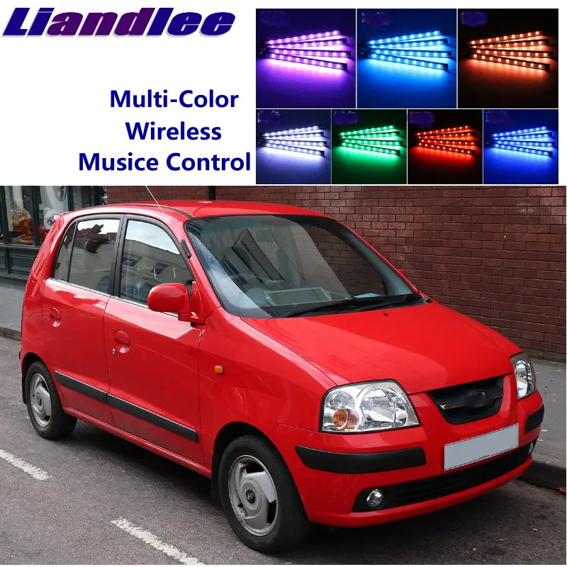 Us 24 47 10 Off Liandlee Car Neon Color Changing Light Of Atmibient Inside Footwell Light For Dodge Atos In Decorative Lamp From Automobiles