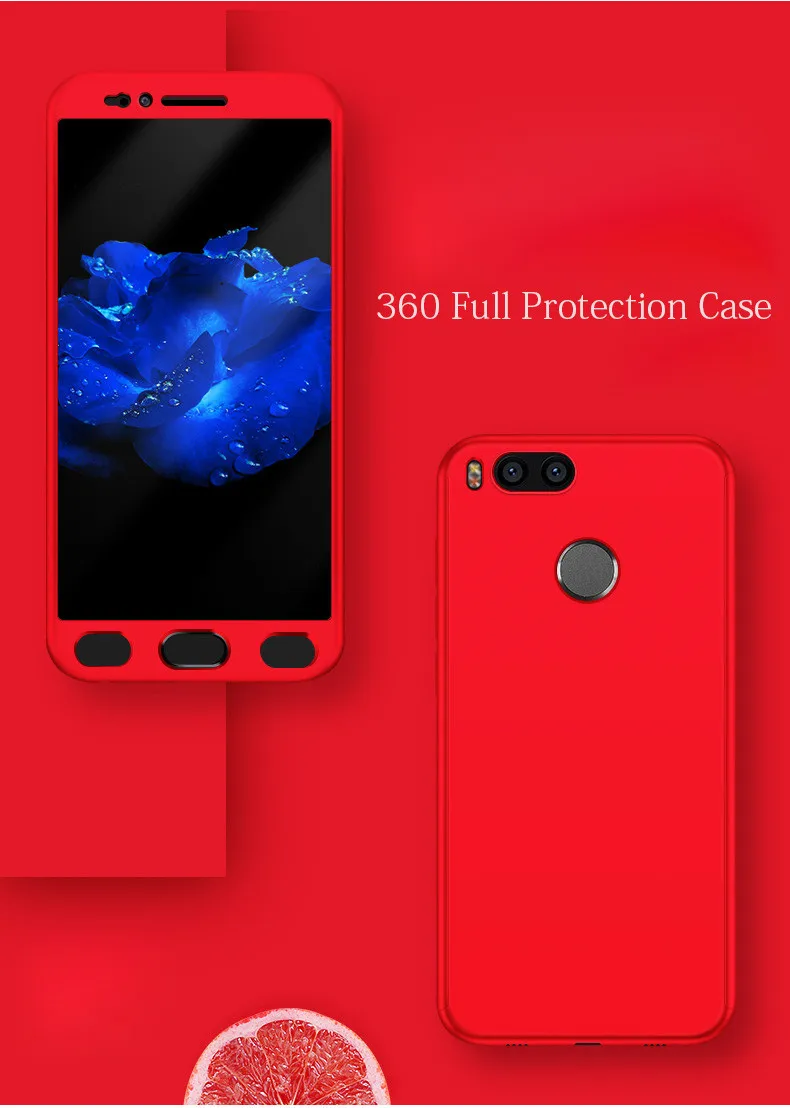 luxury hard full case cover for xiaomi mi 5 5s 6 5x 6x a1 a2 8 01