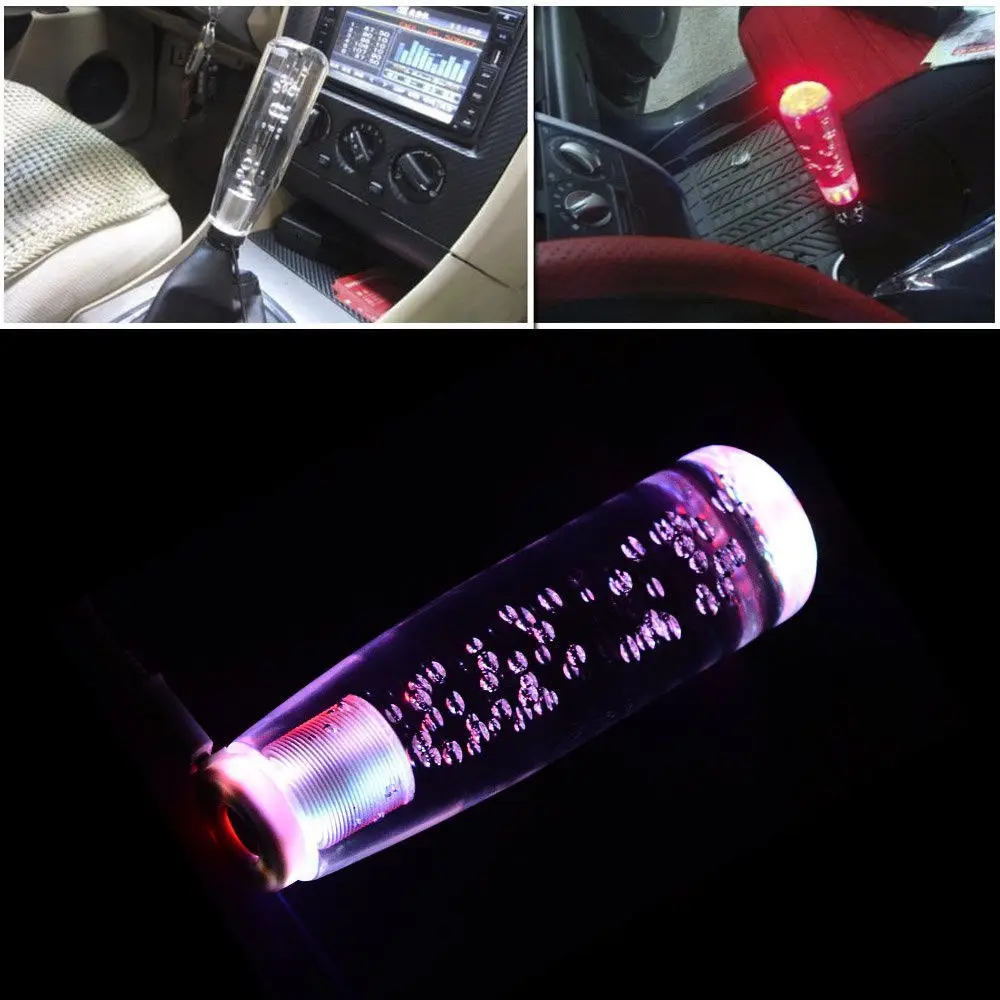 15 см Универсальный Кристалл пузырь свет ручка переключения Pmma с Usb кабель и усилитель заряда
