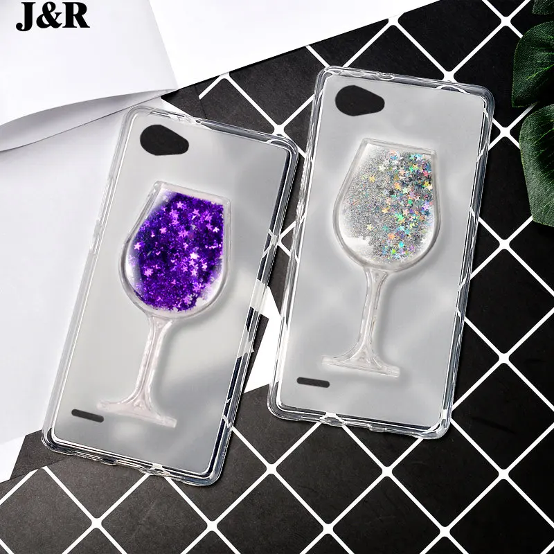 Case For LG Q6 M700N M700A M700DSK M700AN Q6+ Plus X600 X600K Soft TPU 3D Liquid Cover Quicksand Dynamic Glitter New |