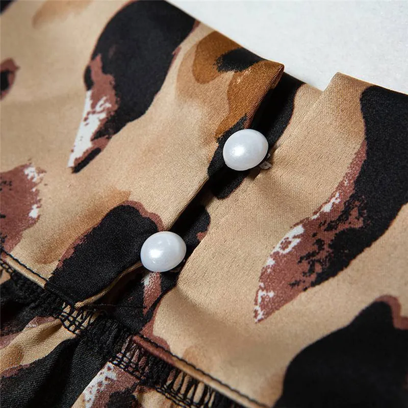 Женская леопардовая расцветка короткий топ элегантный рукавов на бретелях Вечеринка клуб жилет дамы camisa feminina футболка уличная плюс размеры
