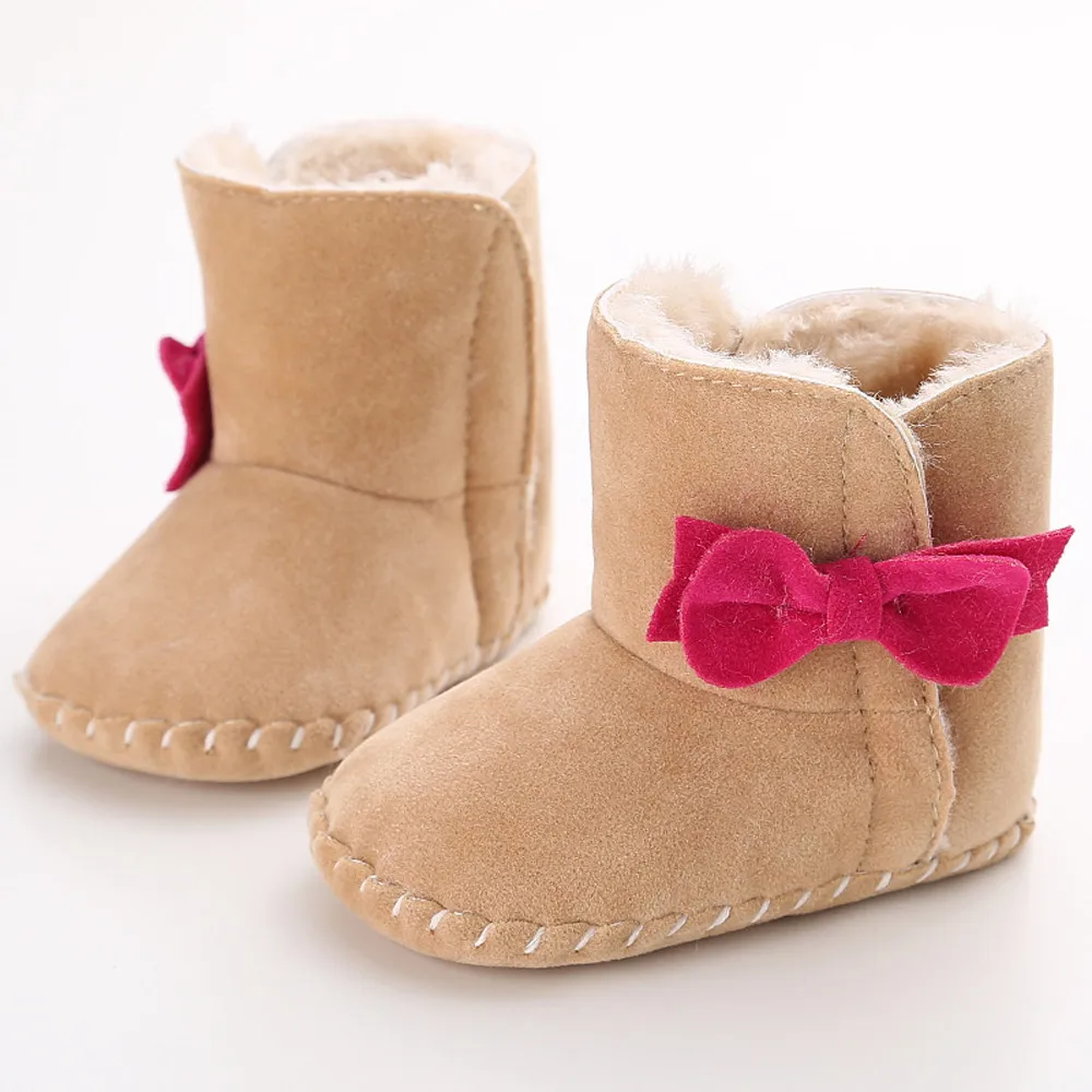 Детская обувь Детские теплые зимние сапоги с мягкой подошвой мягкие детские пинетки для младенцев сапоги Bebek Ayakkabi детская обувь