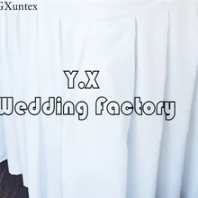 Цена оптовой продажи полиэстер Юбка для стола \ скатерть плинтус для свадьбы Скатерти украшения