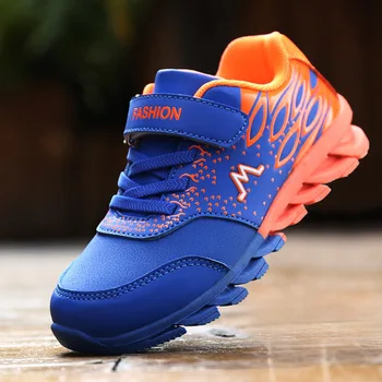 

Children Casual Shoes Children's Shoes boy's outdoor sport shoes Hook&Loop basketball running shoes size 28-38 hot cheap 2018