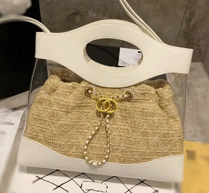 

Women's shoulder bag 2019 transparent bag fashion ladies shoulder bag Messenger PVC bag.Luxury goods