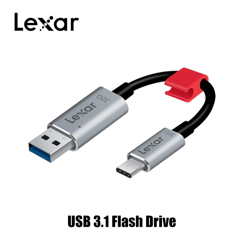 

Original Lexar JumpDrive C20c USB C Three-in-one flash drive High-speed Pen drive USB3.1 Type-C phone computer dual-use cle usb