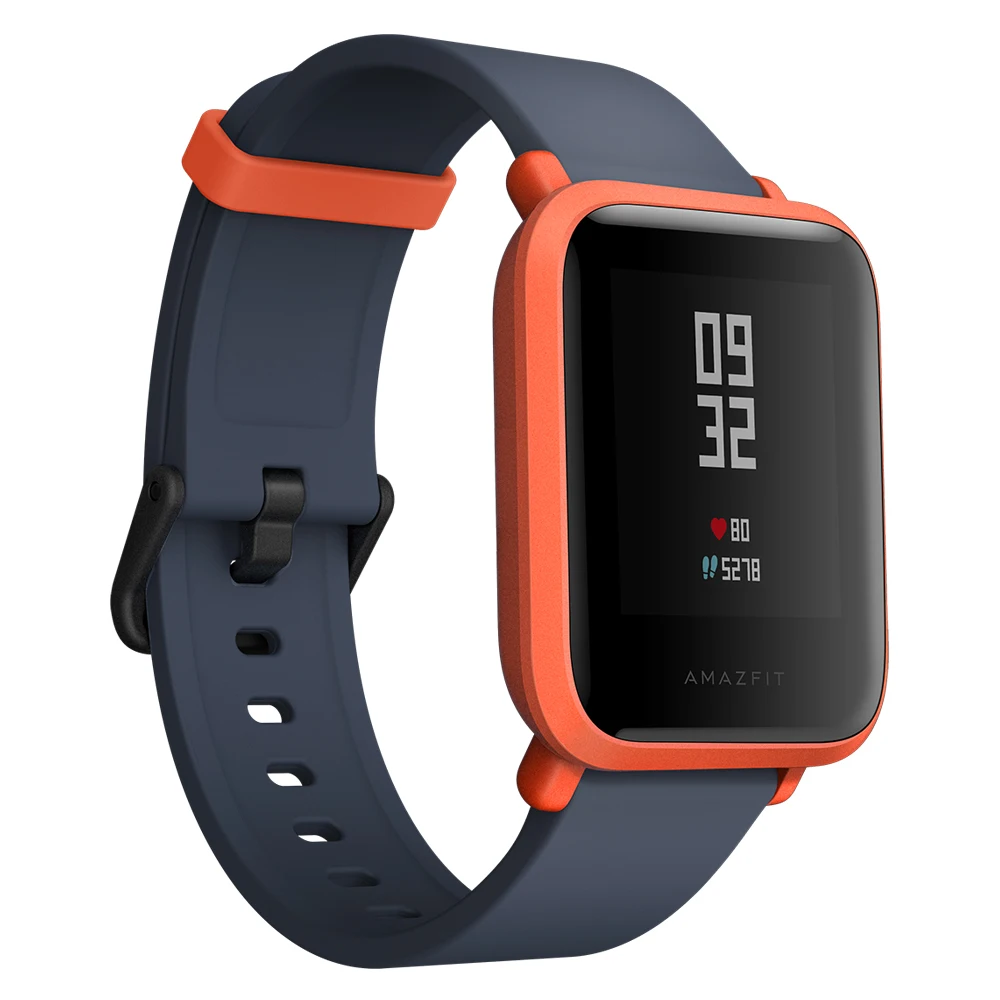 Xiaomi Huami Amazfit BIP BIT PACE gps IP68 Водонепроницаемые Молодежные умные часы 1,2" цветной экран умные часы - Цвет: Orange
