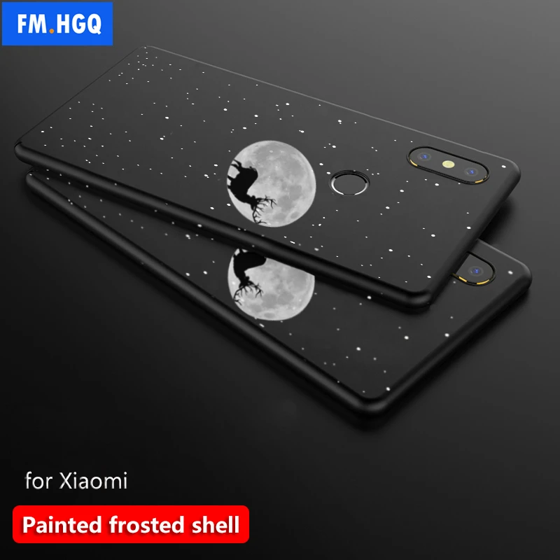 

Magnetic Car Holder Case For Xiaomi Redmi Note 5 6 7 Patterned hard PC Magnet Case for Redmi Note 5 6 7 Pro Metal Plate