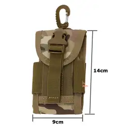 2017 Универсальный армейский Тактический сумка крючком чехол для мобильного телефона ремня петля крюк 4.5 дюймов 456