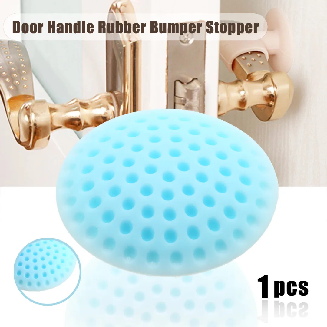 

1pc Self Adhesive Wall Protectors Handle Rubber Bumper Buffer Stop Protectors Door Stopper Doorstop High Quality