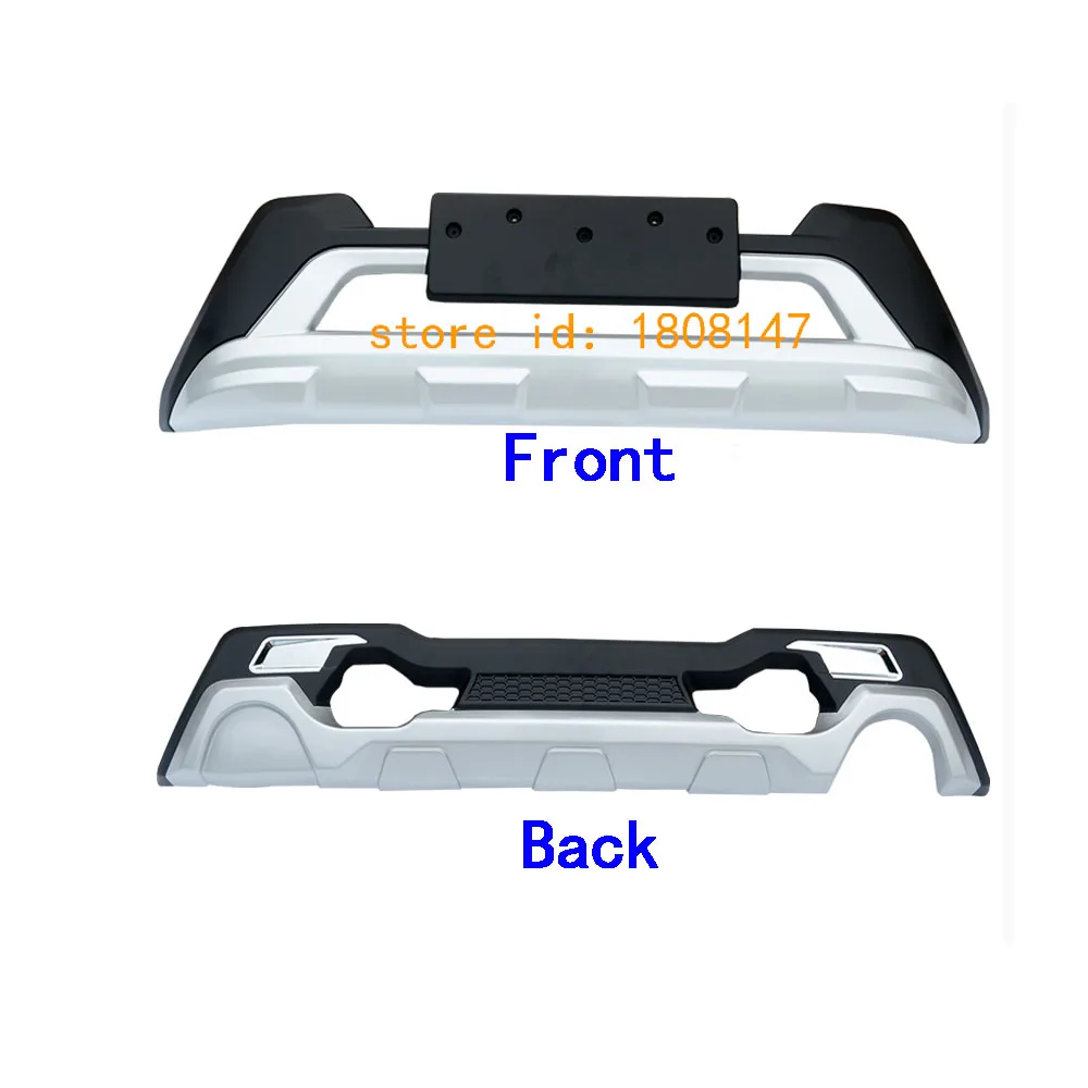 Для Subaru Forester автомобиль ABS пластик Передний+ задний бампер задняя дверь полоски на педали накладка лампа порог 2 шт