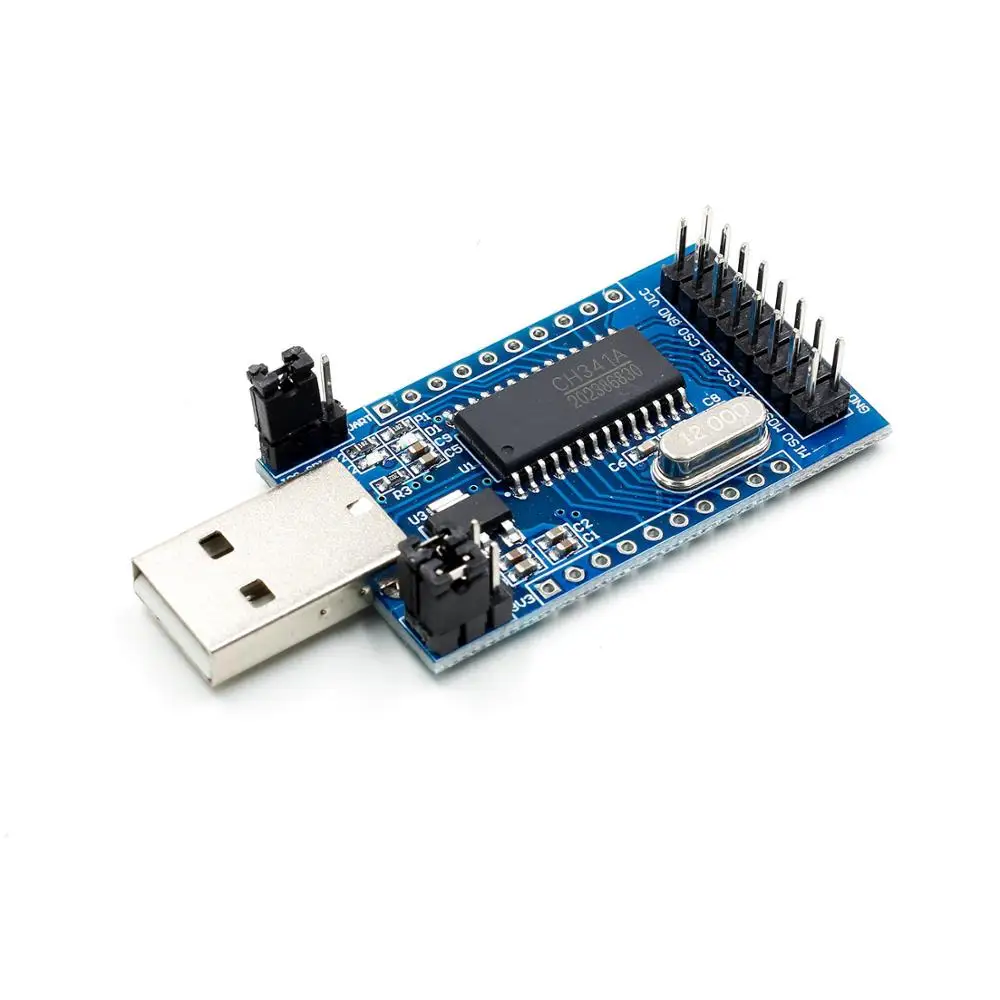 CH341A программист USB к UART IIC SPI I2C Конвертор с параллельным портом бортовой