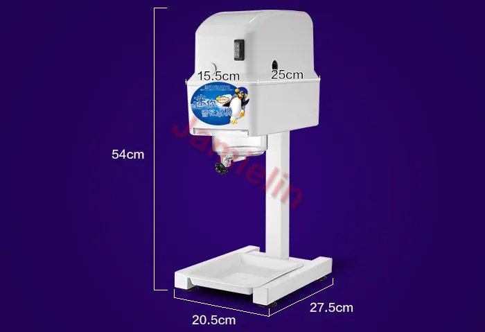 Jamielin Автоматическая дробилка для льда непрерывная электрическая машина для приготовления мороженого блендер для льда дробилка