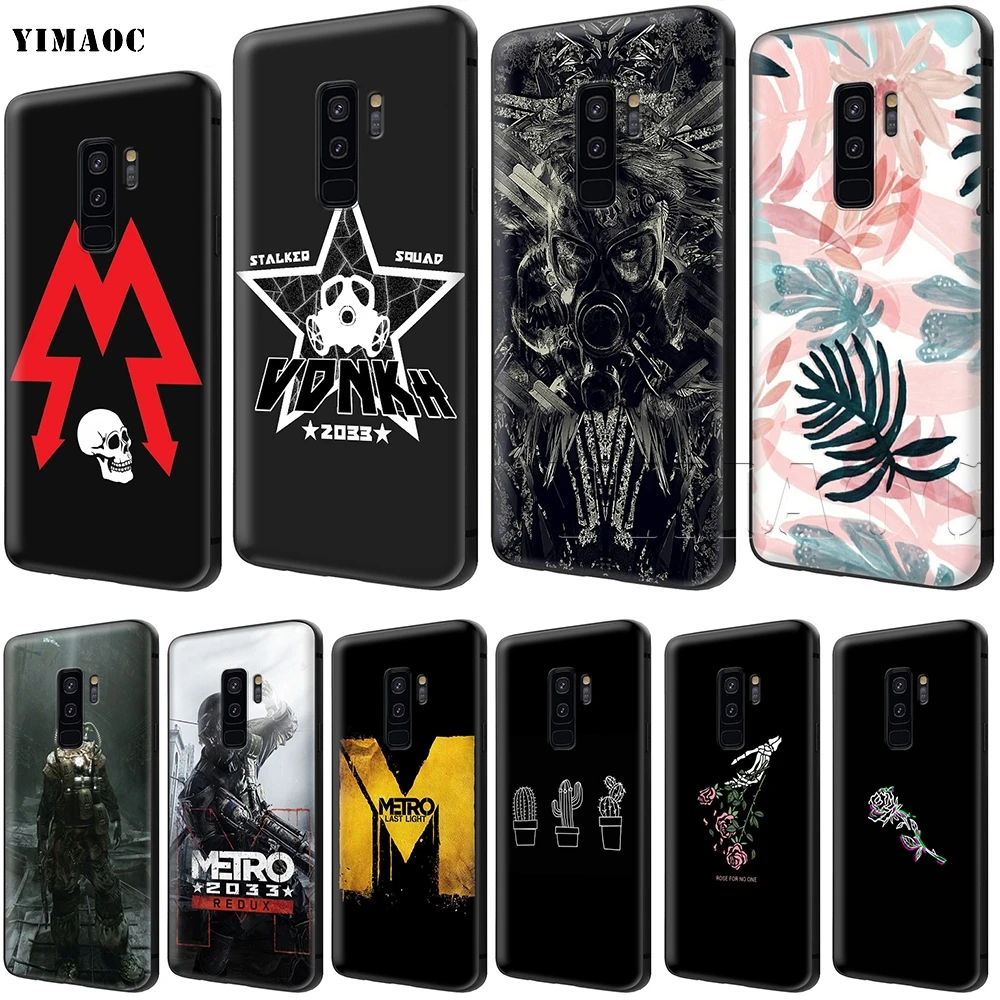 

YIMAOC Metro 2033 Soft Silicone Case for Samsung Galaxy S6 S7 Edge S8 S9 Plus A3 A5 A6 Note 8 9