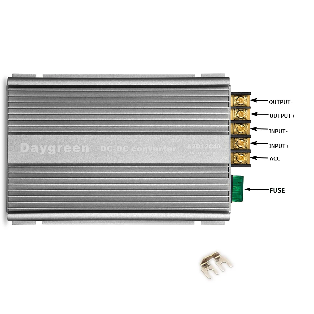 

24V TO 12V 40A STEP DOWN DC DC CONVERTER 24VDC TO 12V DC 40 AMP 480Watt A2D12C40 Daygreen CE RoHS Certificated